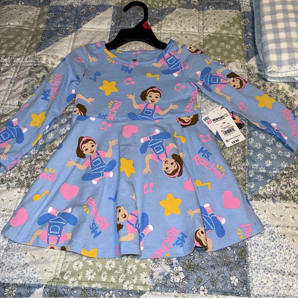 Ms. Rachel Toddler Girls Size 3T 5T Girls NWT New Dress